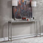 Hayley Console Table, Silver