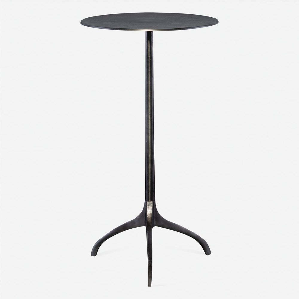 Beacon Accent Table, Nickel