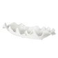 Ruffled Feathers Bowl, White