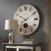 Harrison Gray 30" Wall Clock