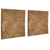 Channels Wood Wall Decor