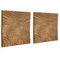 Channels Wood Wall Decor