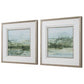 Soft Sage Framed Prints, S/2