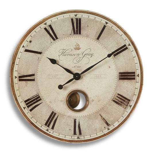 Harrison Gray 23" Wall Clock