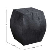 Grove Accent Stool, Black