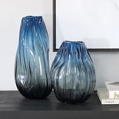 Midnight Horizon Vases, S/2