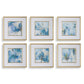 Fresh Start Framed Prints, Blue, S/6