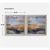 Dusk Framed Prints, S/2