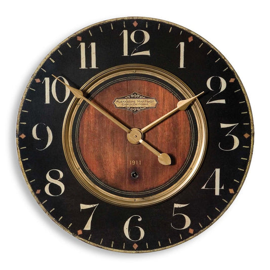 Alexandre Martinot 23" Wall Clock