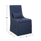 Coley Armless Chair, Denim