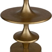 Flight Accent Table, Brass