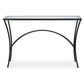 Alayna Console Table, Black