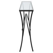 Alayna Console Table, Black