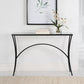 Alayna Console Table, Black