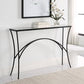 Alayna Console Table, Black