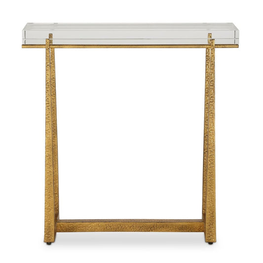 Midas Accent Table, Gold