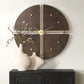 Walnut Elegance, Clock