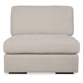 Refuge Sofa - Sectional with Ottoman - Sand Recycled Polyester