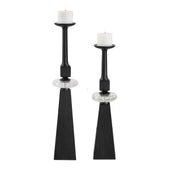 Ebon Glow, Candleholders, S/2