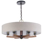 Woodall, 6 Lt Chandelier