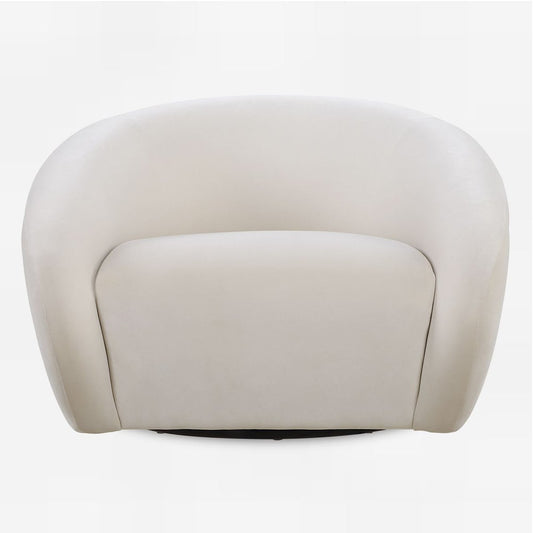 DeSoto Swivel Chair, Cream