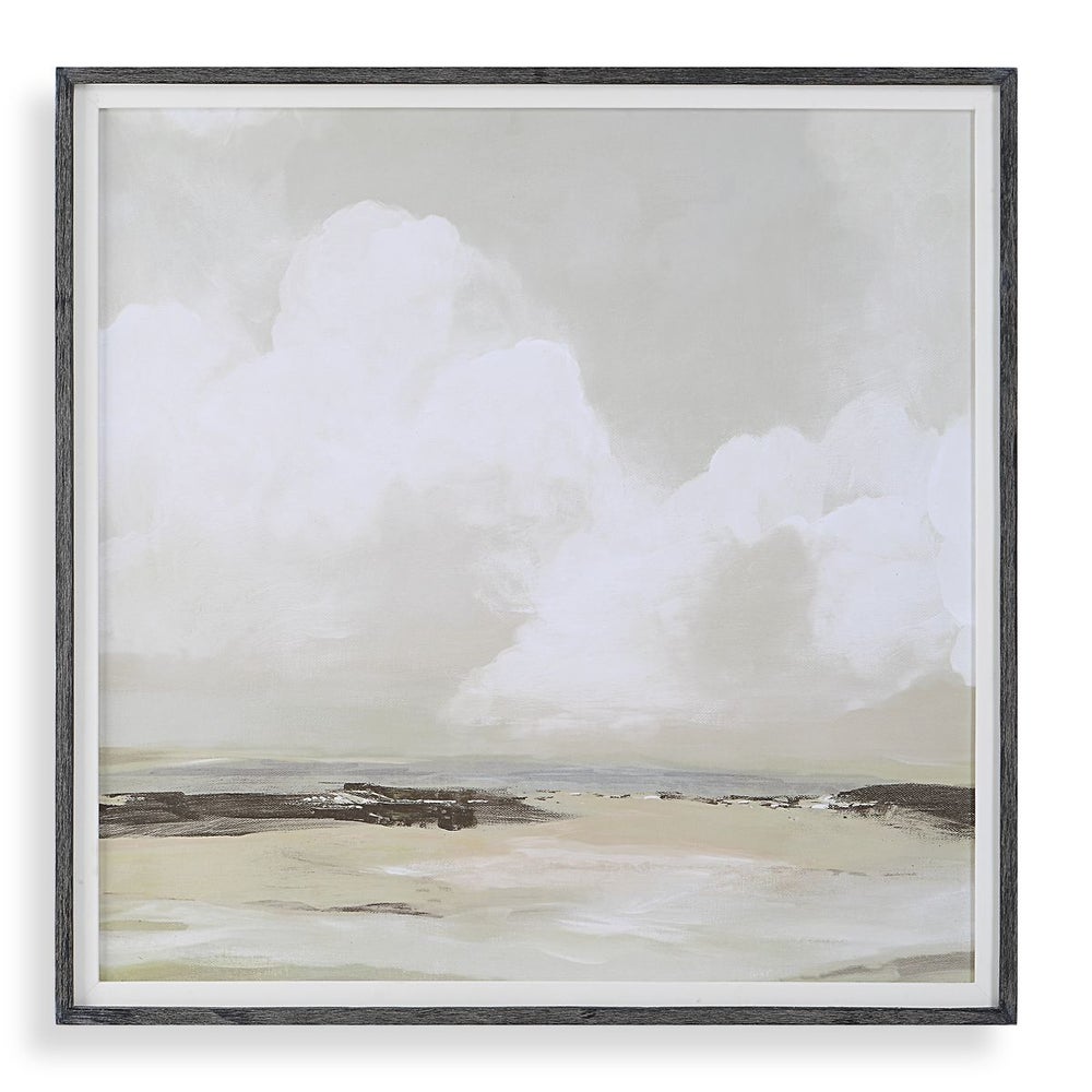 Soft Clouds Framed Print