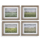 Quiet Meadows Framed Prints, S/4