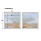 Abstract Coastline Framed Prints, S/2