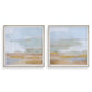 Abstract Coastline Framed Prints, S/2