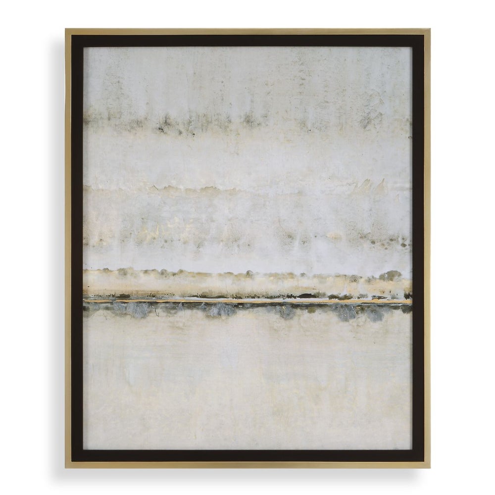 Gilded Horizon Framed Print