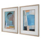 Brilliant Clouds Framed Prints, S/2