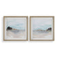 Glacial Coast Framed Prints, S/2