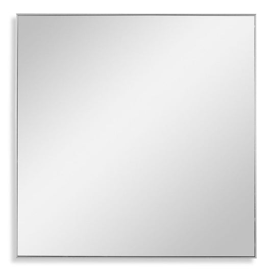 Alexo Square Mirror, Silver