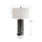 Alita Rust Black Table Lamp