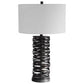 Alita Rust Black Table Lamp