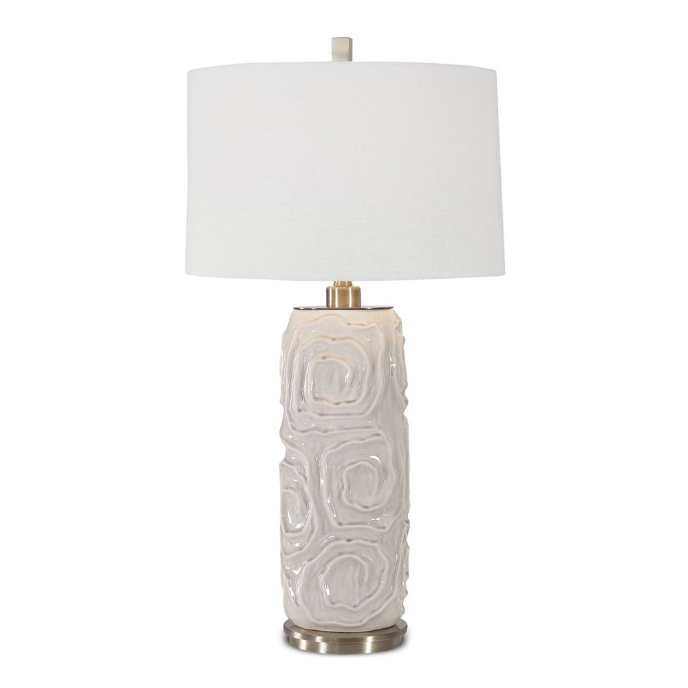 Zade Table Lamp, Gray