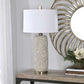 Zade Table Lamp, Gray