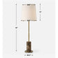 Sepia Buffet Lamp