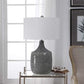 Felipe Table Lamp, Dark Gray