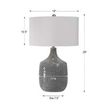 Felipe Table Lamp, Dark Gray