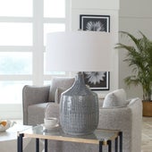 Felipe Table Lamp, Dark Gray