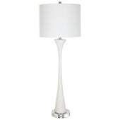 Fountain Buffet Lamp, White