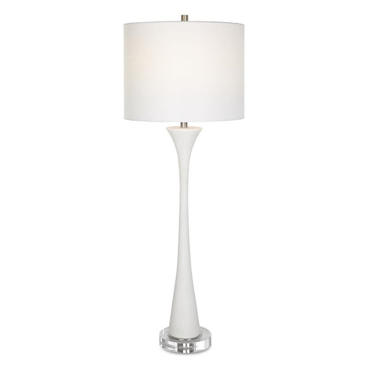 Fountain Buffet Lamp, White