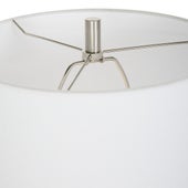 Fountain Buffet Lamp, White