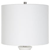 Fountain Buffet Lamp, White