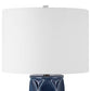 Sinclair Table Lamp, Blue