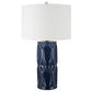 Sinclair Table Lamp, Blue