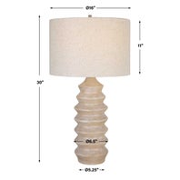 Uplift Table Lamp, Natural