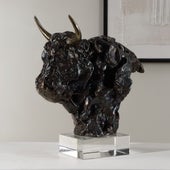 Bison Bust, Sculpture