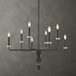 Ebony Elegance, 8 Lt Chandelier